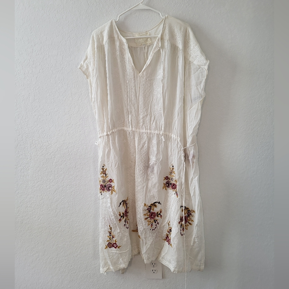 Johnny Was Love Dress Embroidered - Picture 1 of 5